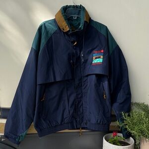 Dunbrooke Teal and Mustard Jacket